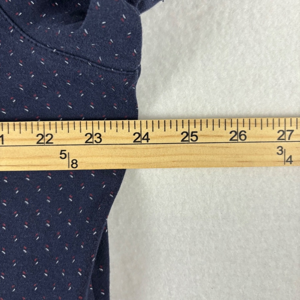 Banana Republic Dress Polo Shirt, Blue with White, Red Specks,  Men's, Size XL - Picture 9 of 11